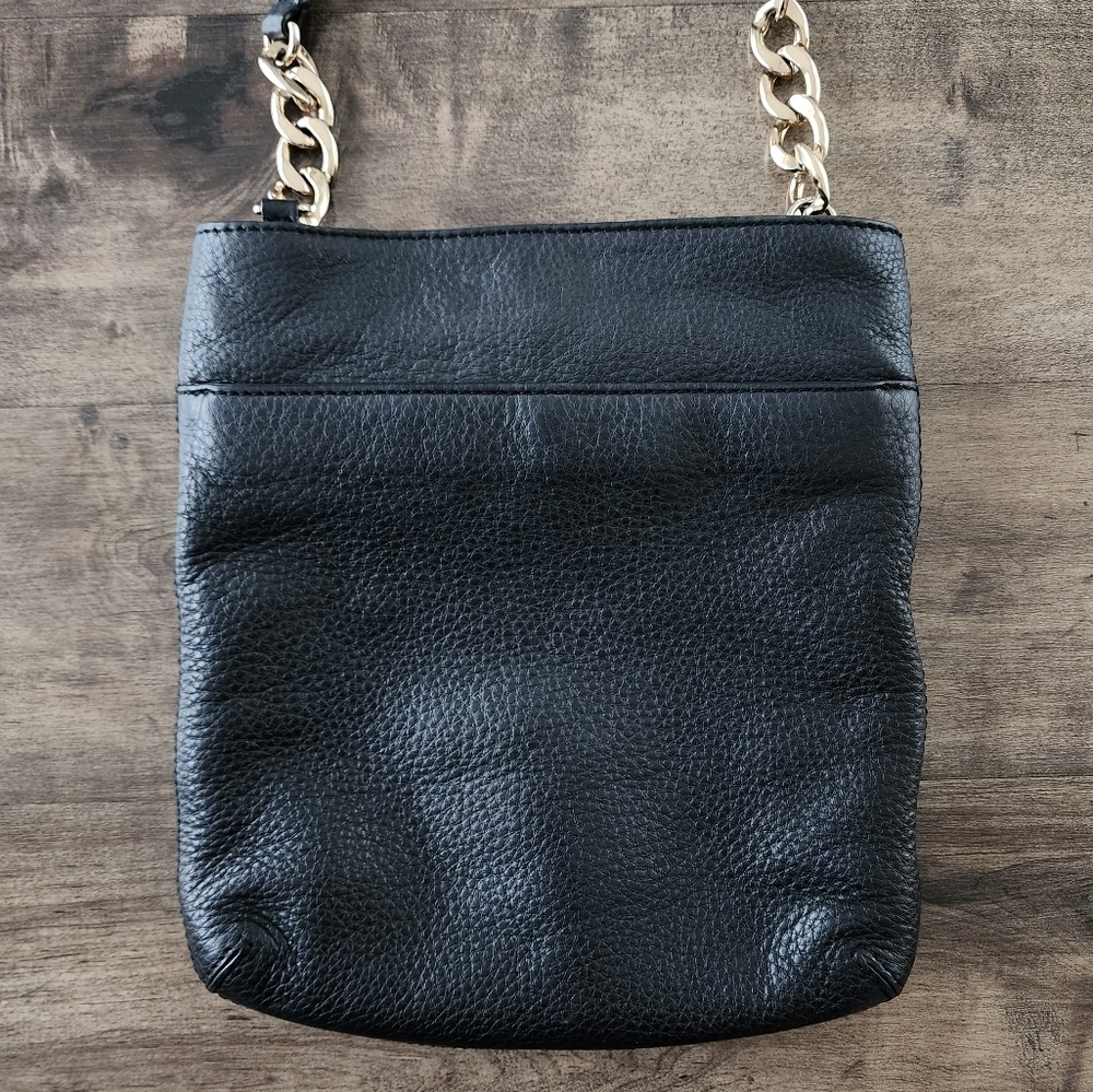MICHAEL Michael Kors Black Pebbled  Leather Bag - Picture 11 of 15